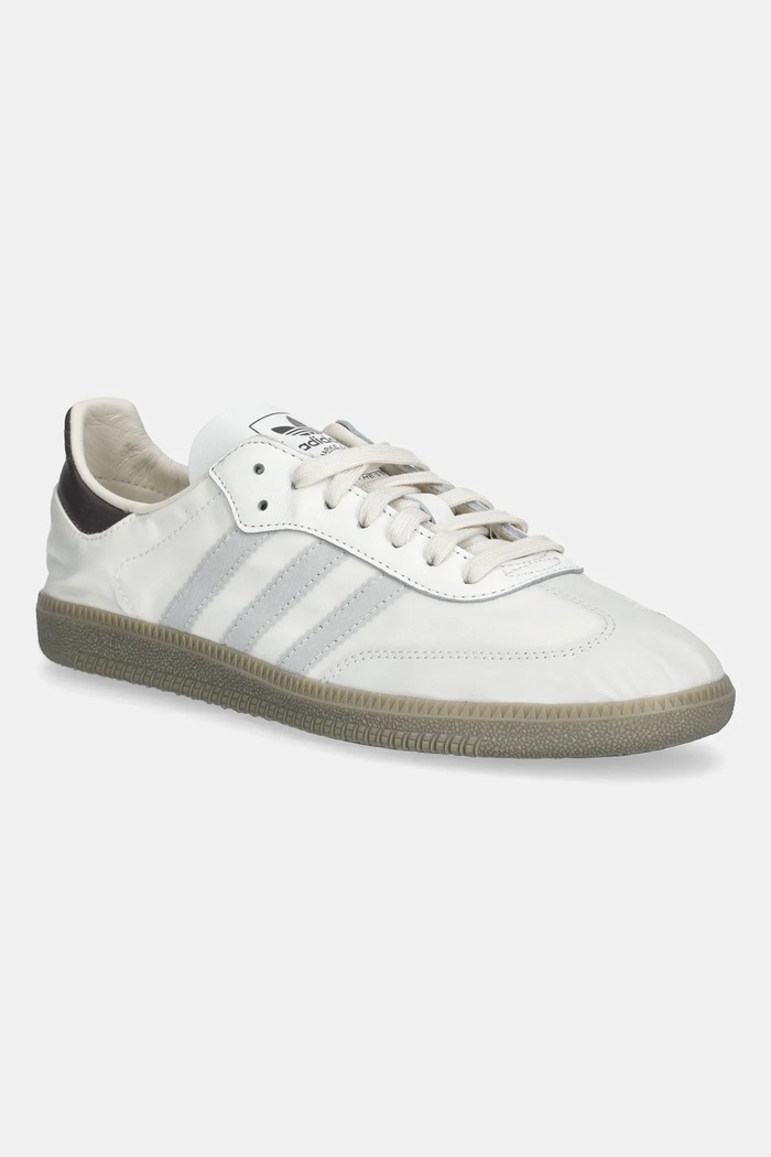 Tenisky adidas Originals Samba Decon usňová koža béžová JI3175