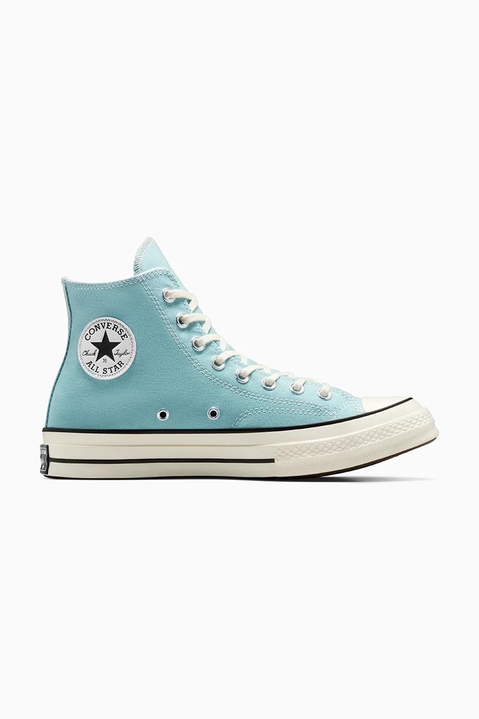 Converse scarpe da ginnastica Chuck 70 flat blu A10522C