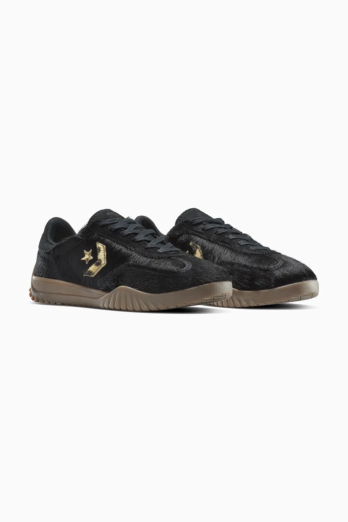 Kožne tenisice Converse Run Star Trainer A12761C crna SS25