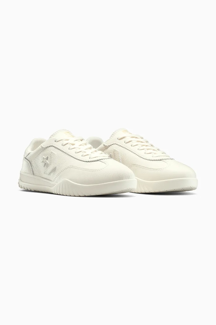 Δερμάτινα sneakers Converse Run Star Trainer A12778C λευκό SS25