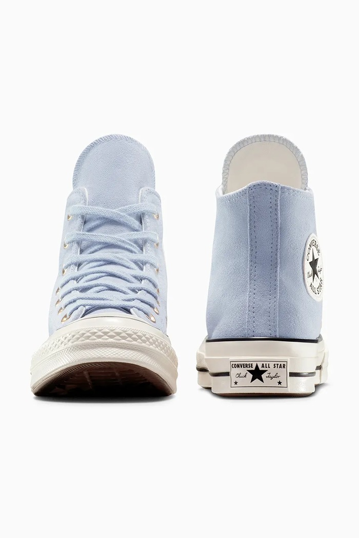 Obuća Tenisice od brušene kože Converse Chuck 70 A13828C plava