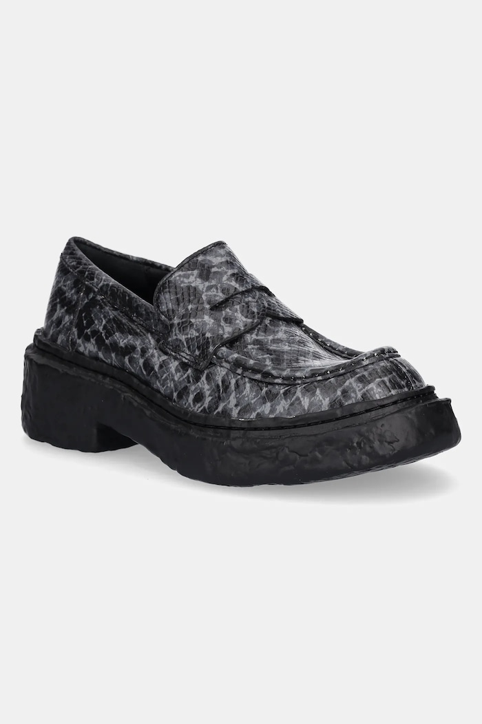 CAMPERLAB mocasini de piele Vamonos platformă negru A500023.007