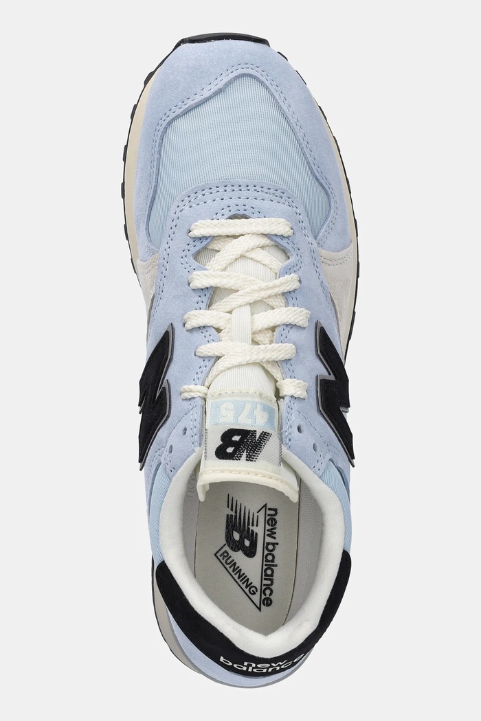 Sneakersy zamszowe 475 New Balance U475PB niebieski