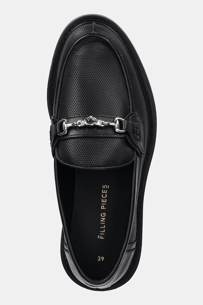 Mokasíny Filling Pieces Loafer Aten černá 44226591861
