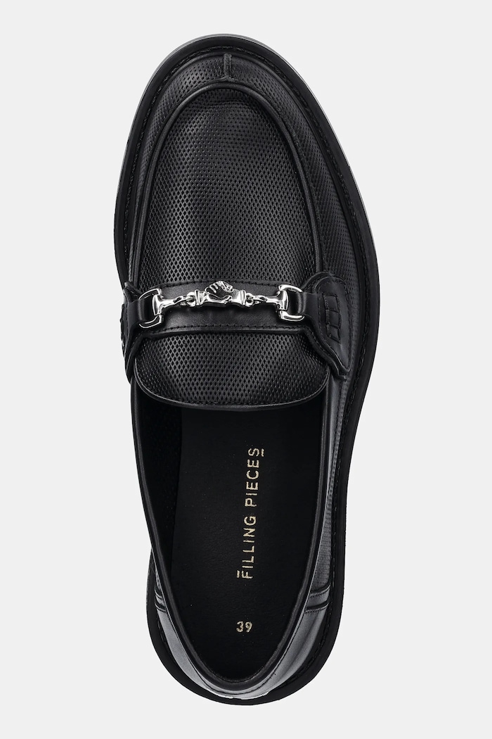 Mokasíny Filling Pieces Loafer Aten černá 44226591861