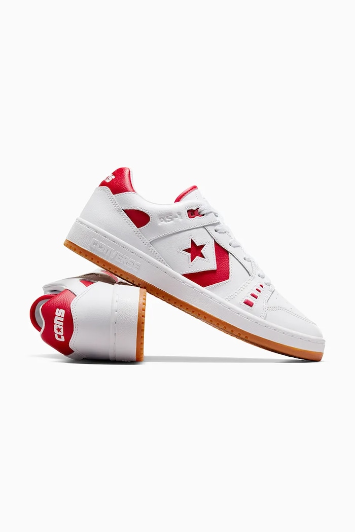 Kožené tenisky Converse As-1 Pro bílá A10573C