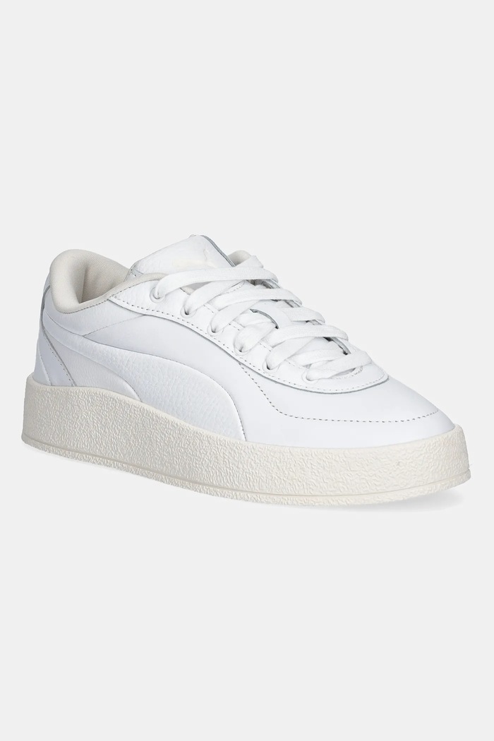 Puma sneakersy skórzane CA Luxe płaska biały 400828
