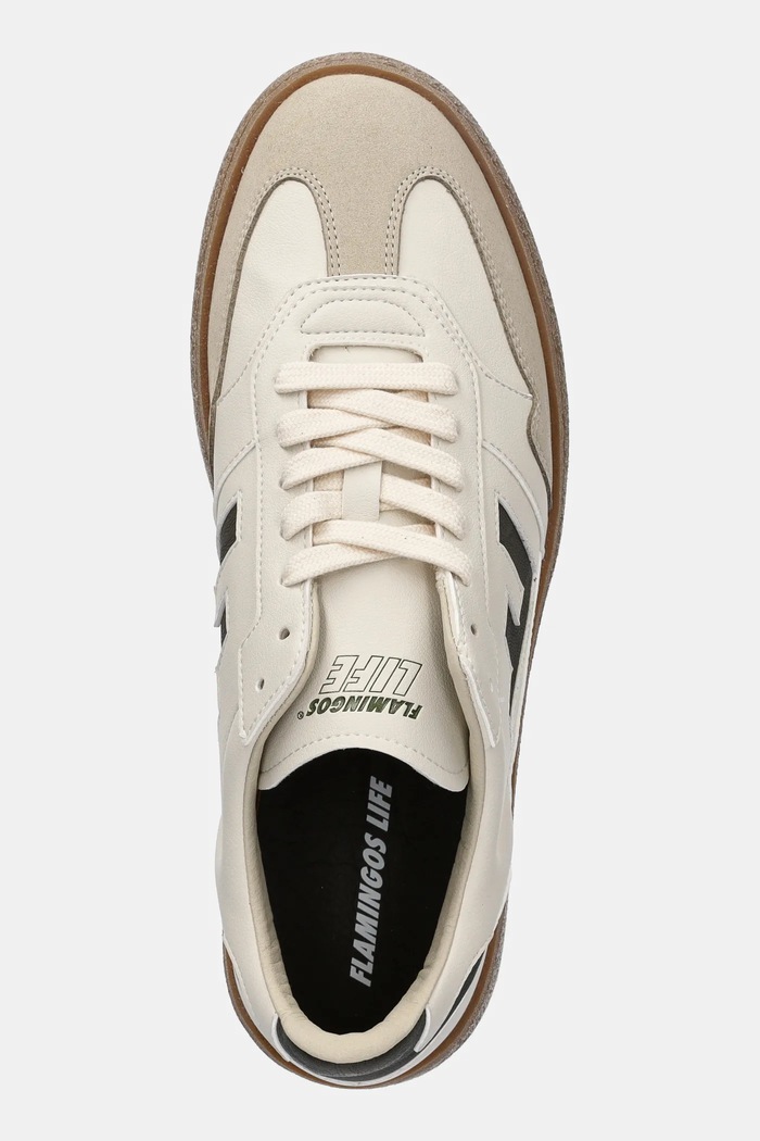 Sneakers Flamingos Burela Bold μπεζ BBOLI