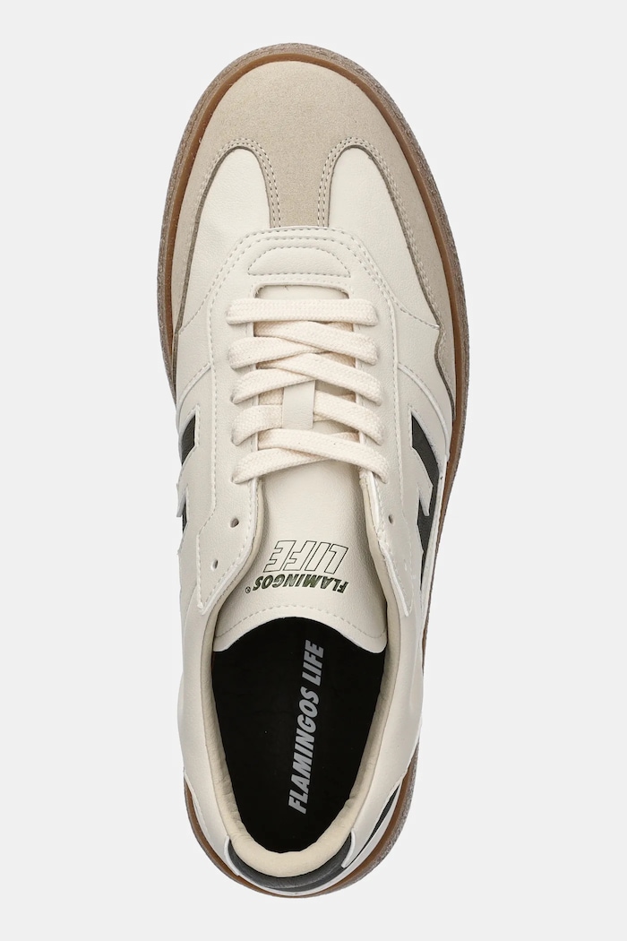 Sneakers Flamingos Burela Bold μπεζ BBOLI