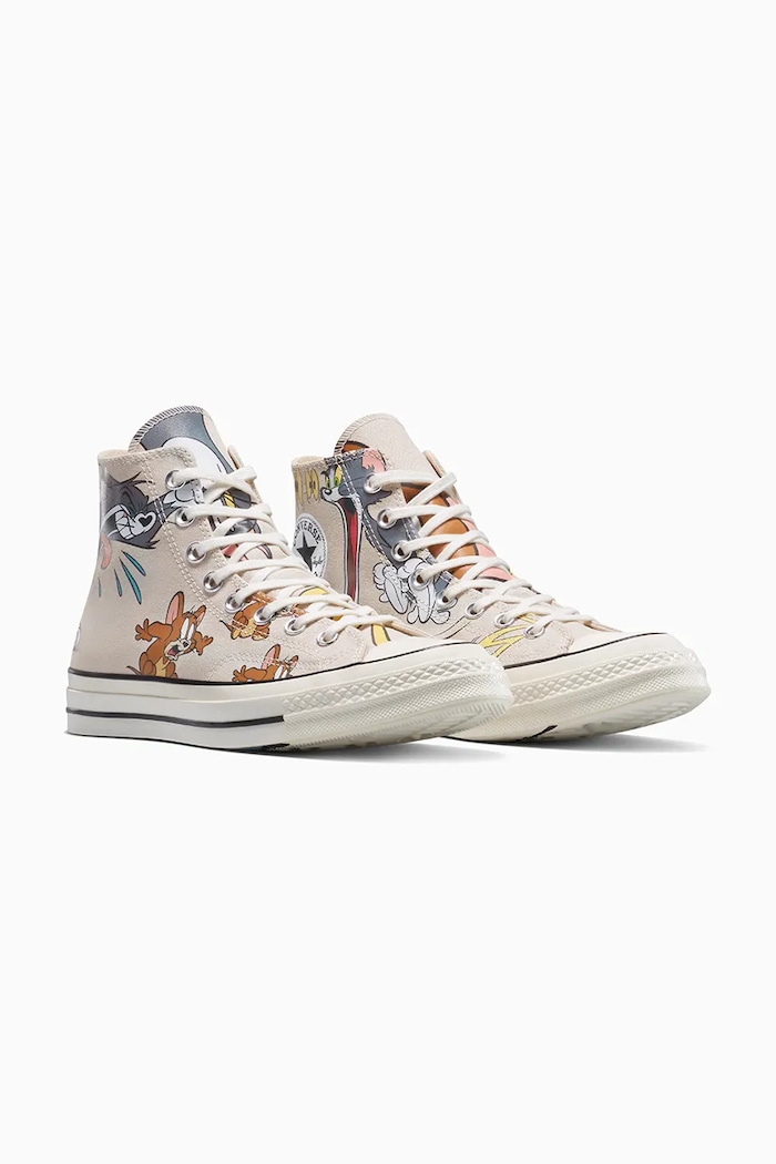 Kecky Converse Converse x Tom and Jerry Chuck 70 A15111C šedá SS25