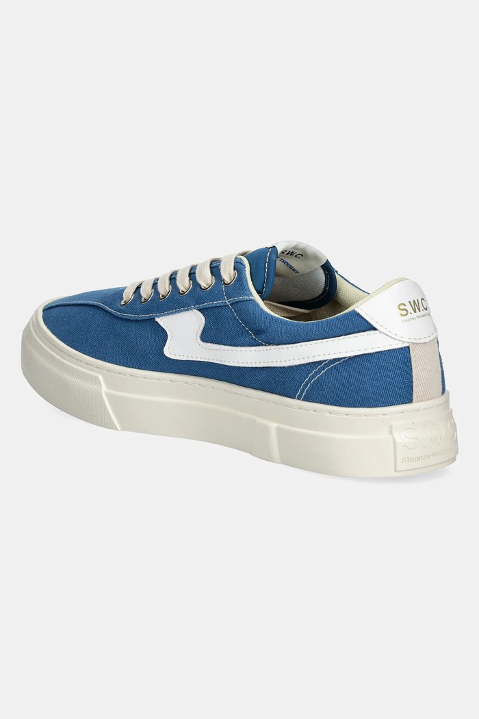 Boty Tenisky Stepney Workers Club DELLOW S-STRIKE CUP CANVAS YA25212 modrá