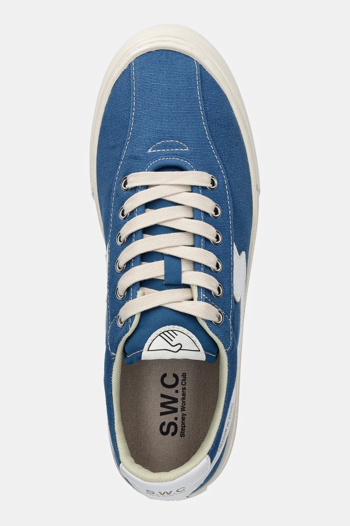 Tenisky Stepney Workers Club DELLOW S-STRIKE CUP CANVAS modrá YA25212