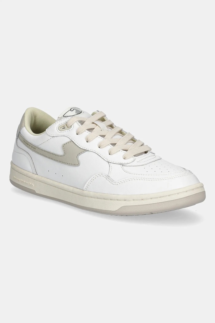 Sneakers Stepney Workers Club PRO CUP 01 S-STRIKE LEATHER λείο δέρμα λευκό YQ02500