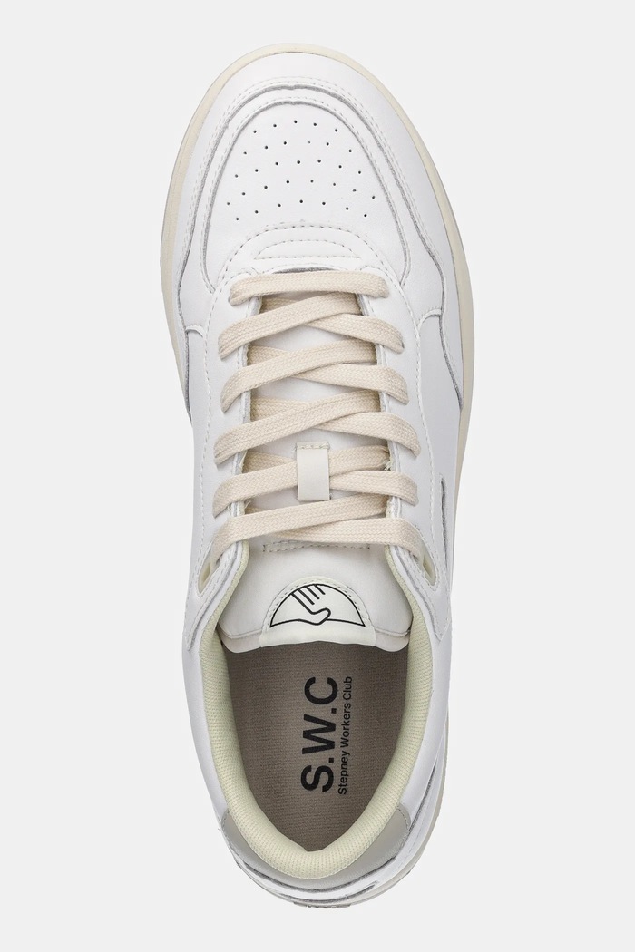 Δερμάτινα sneakers Stepney Workers Club PRO CUP 01 LEATHER λευκό YQ01500
