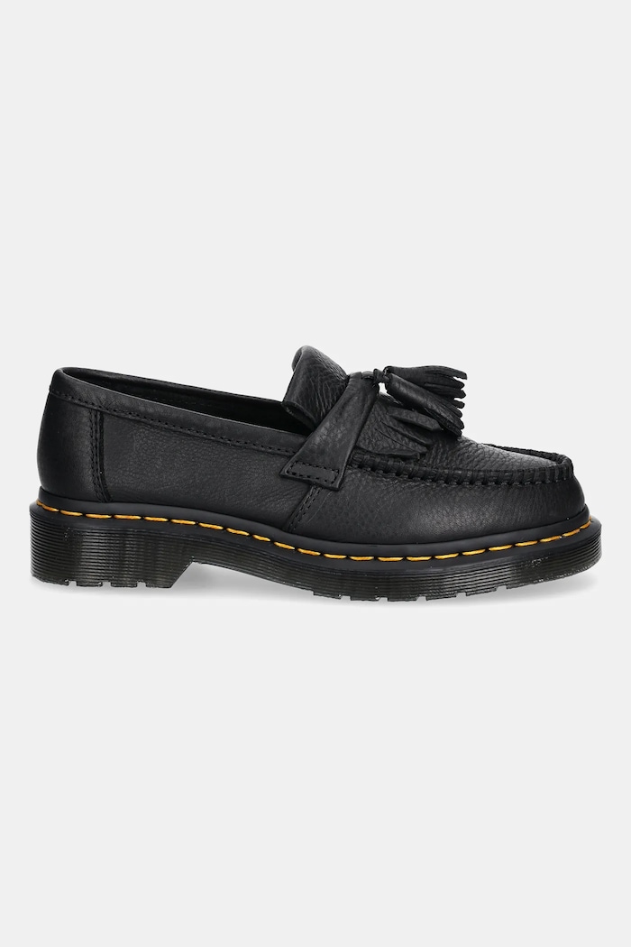 Dr. Martens mocassini in pelle Adrian YS Tassel Loafer DM31997001 nero SS25