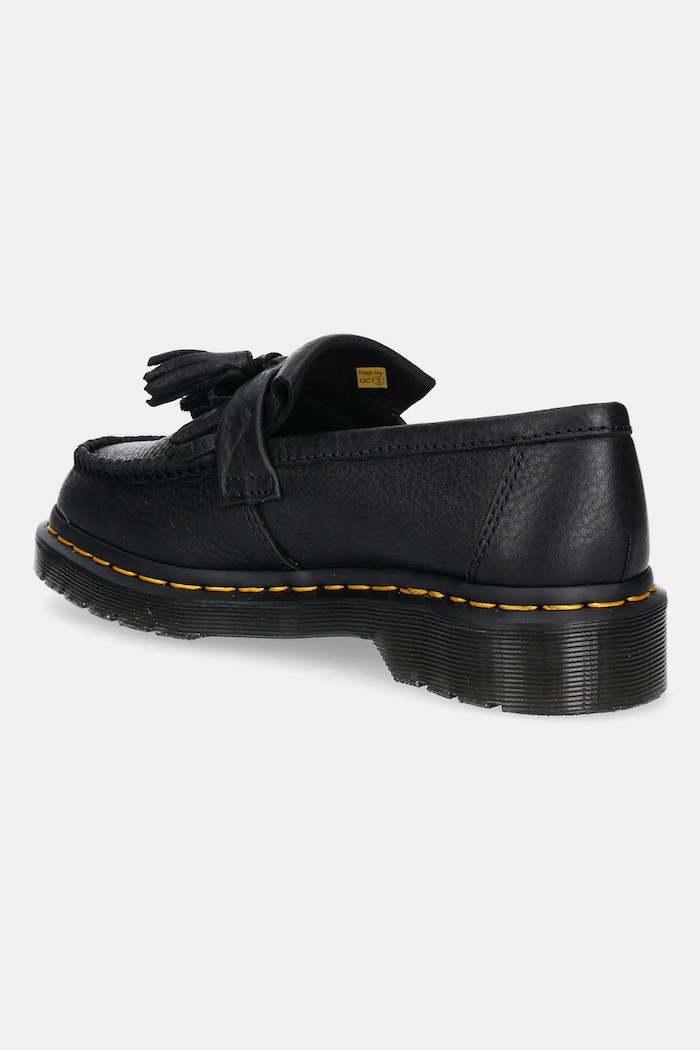 Scarpe Dr. Martens mocassini in pelle Adrian YS Tassel Loafer DM31997001 nero