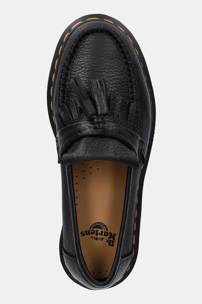 Dr. Martens mocassini in pelle Adrian YS Tassel Loafer nero DM31997001