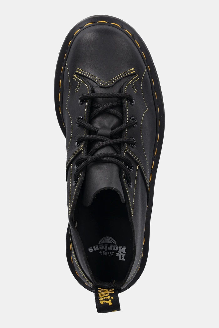 Dr. Martens scarpe in pelle Church Monkey Boot nero DM41089001