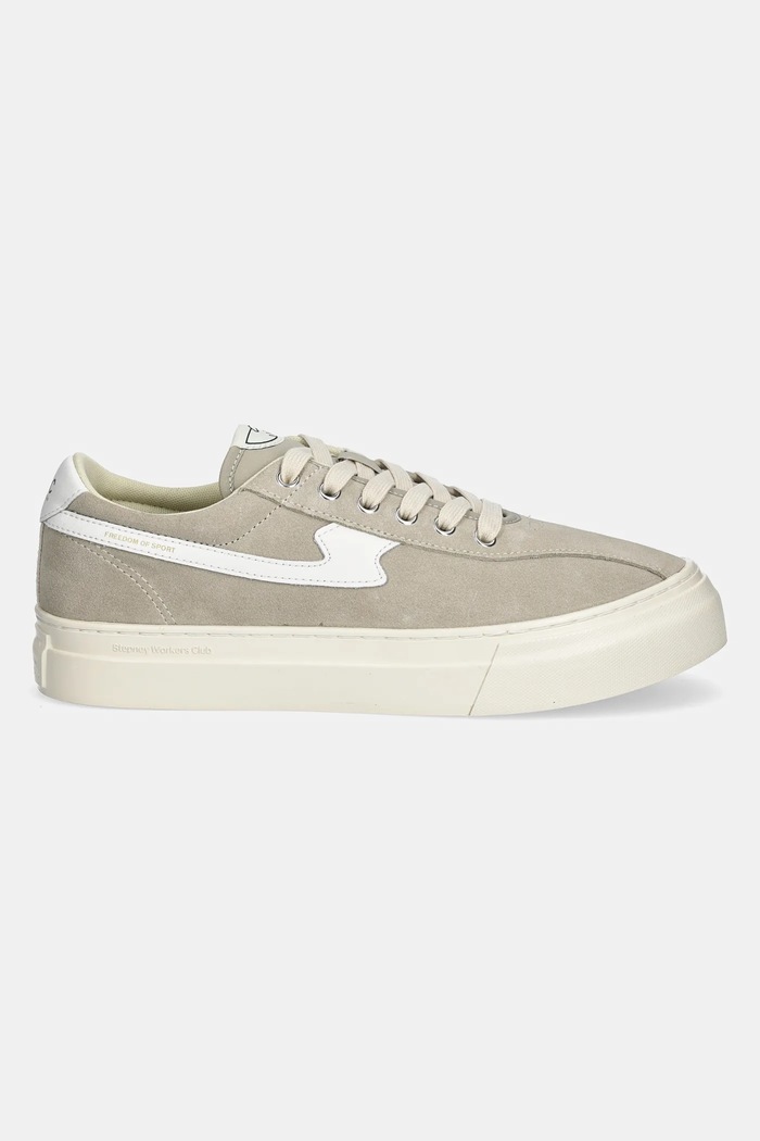 Σουέτ sneakers Stepney Workers Club Dellow S-Strike Cup Suede YA25535 γκρί SS25