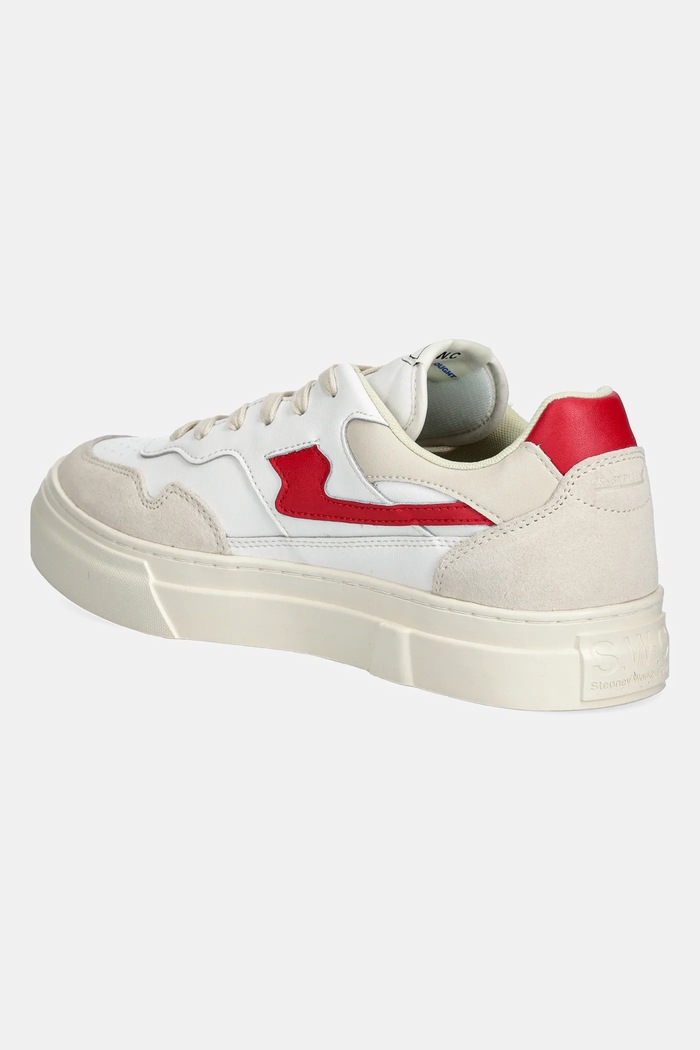 Παπούτσια Sneakers Stepney Workers Club Pearl S-Strike Leather YA23410 λευκό