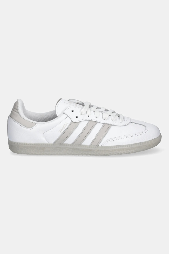 Kožené tenisky adidas Originals Samba OG JI3206 biela SS25