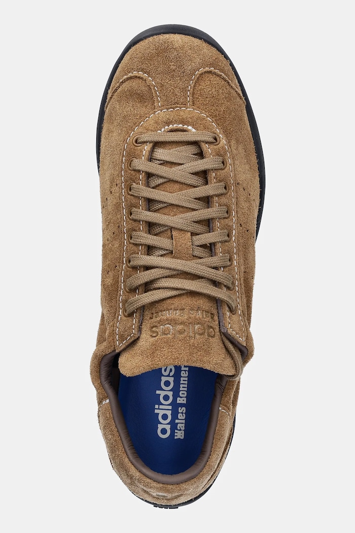 adidas Originals sneakers in camoscio x WB Lo Pro Suede marrone JR0268