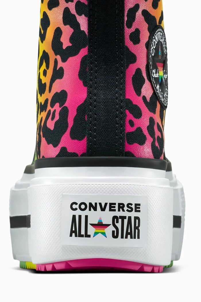 Converse teniși Chuck Taylor All Star Lift Double Stack Pride multicolor A15782C