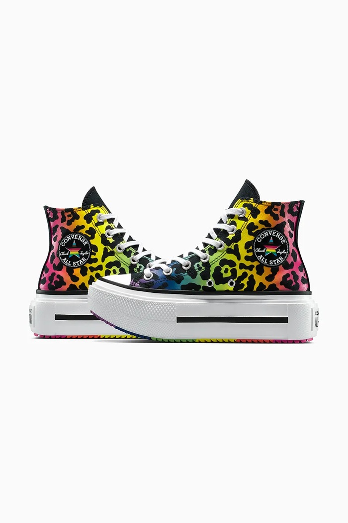 Converse teniși Chuck Taylor All Star Lift Double Stack Pride A15782C