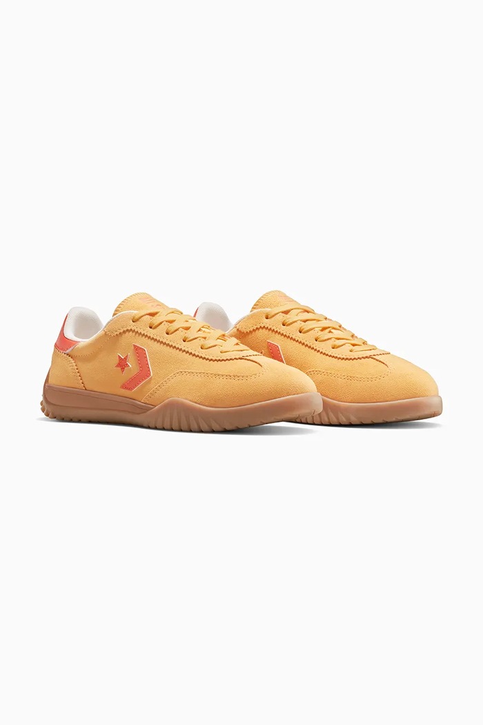 Semišové tenisky Converse Run Star Trainer A15089C žltá SS25