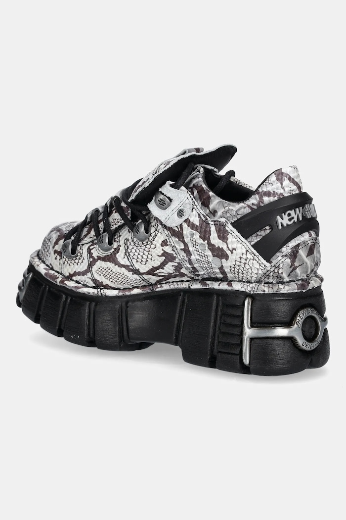 Παπούτσια Δερμάτινα sneakers New Rock M.120N.C59 γκρί