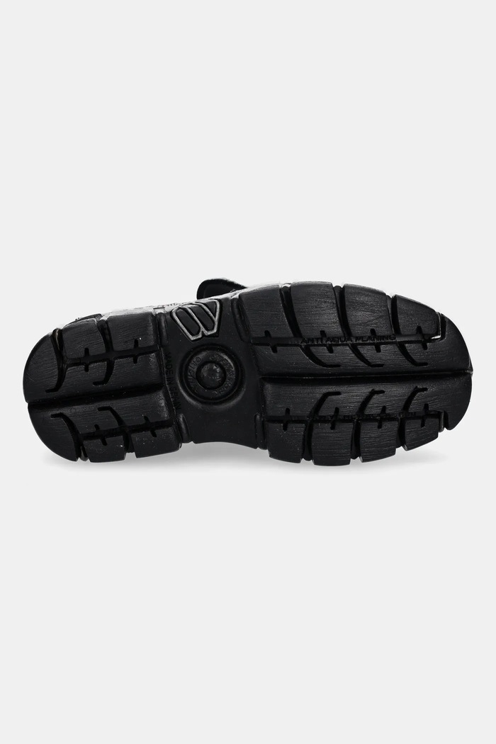 Δερμάτινα sneakers New Rock M.120N.C59 γκρί