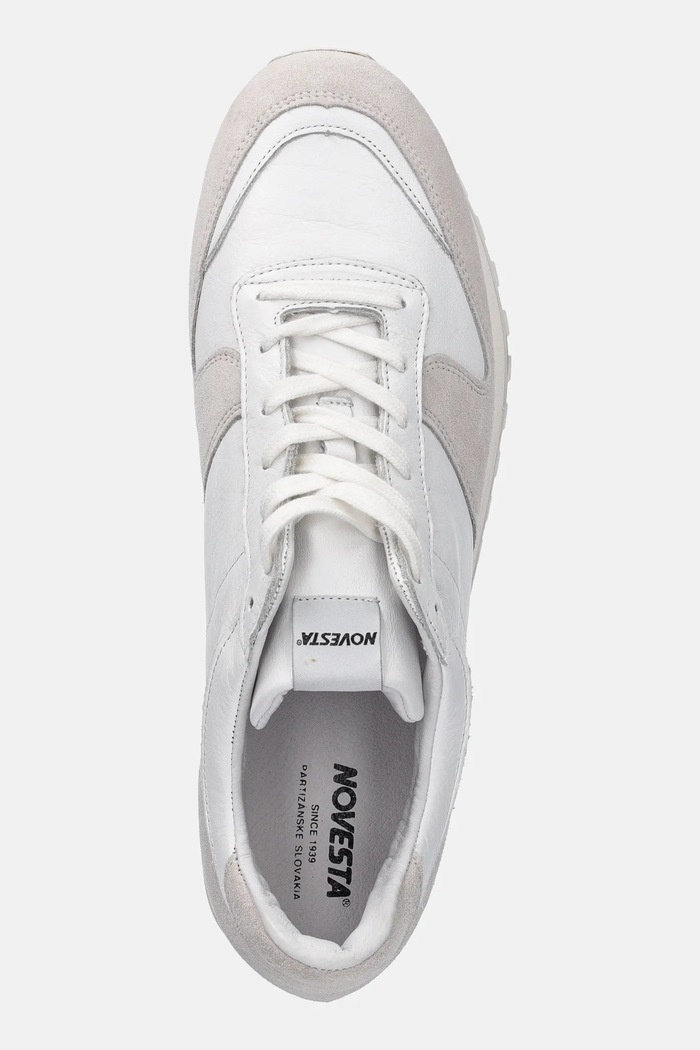 Δερμάτινα sneakers Novesta Marathon Leather λευκό N879003.00101Y110