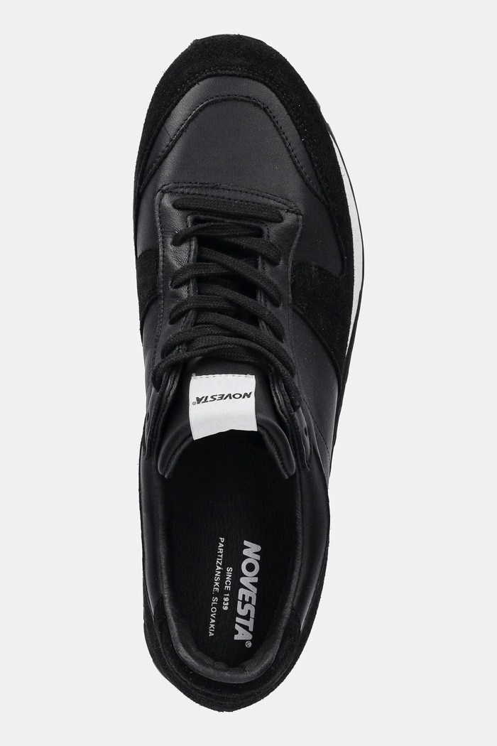 Δερμάτινα sneakers Novesta Marathon Leather μαύρο N879003.01Y13Y615