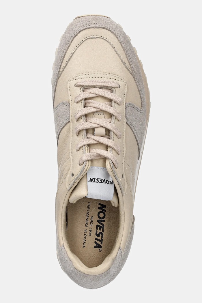 Δερμάτινα sneakers Novesta Marathon Leather Trail μπεζ N879003.PANIVR106