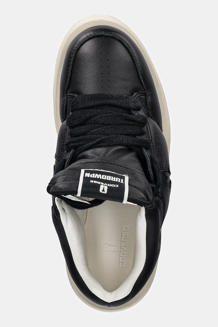 Converse TURBOWPN Low Rick Owens DRKSHDW Black Cloud Cream black DC01EX063.A12R0