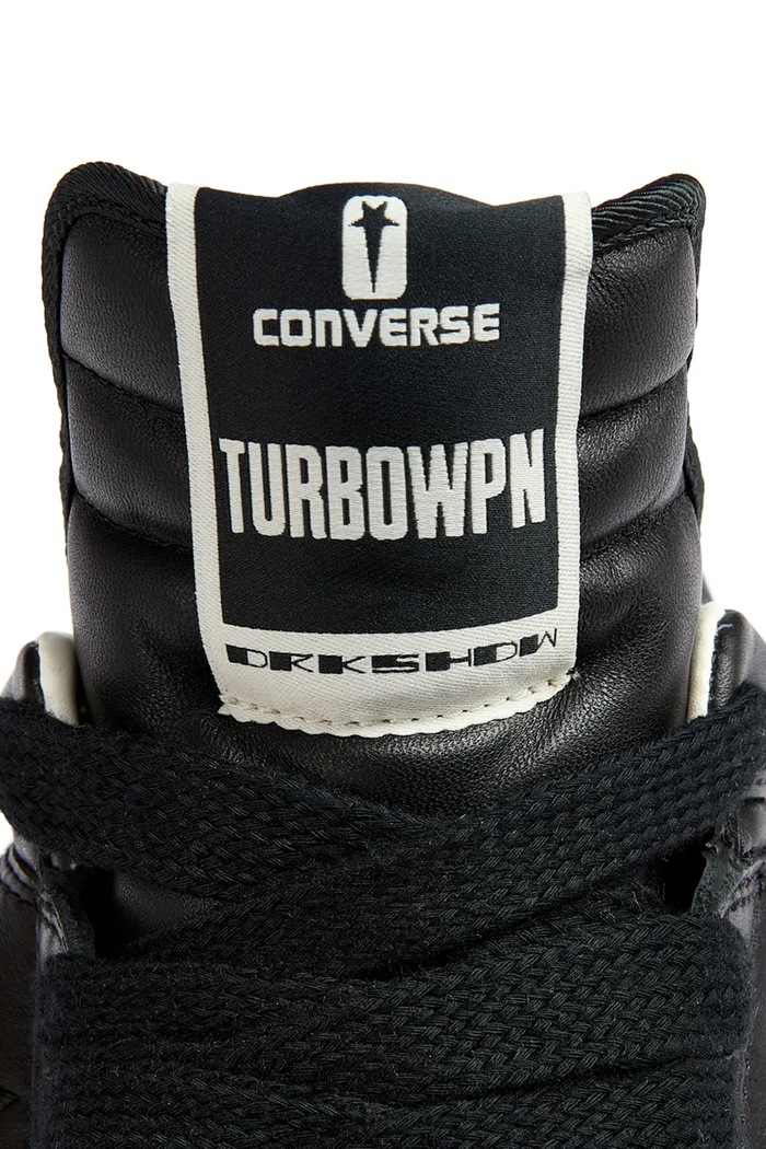 Converse TURBOWPN Low Rick Owens DRKSHDW Black Cloud Cream DC01EX063.A12R0