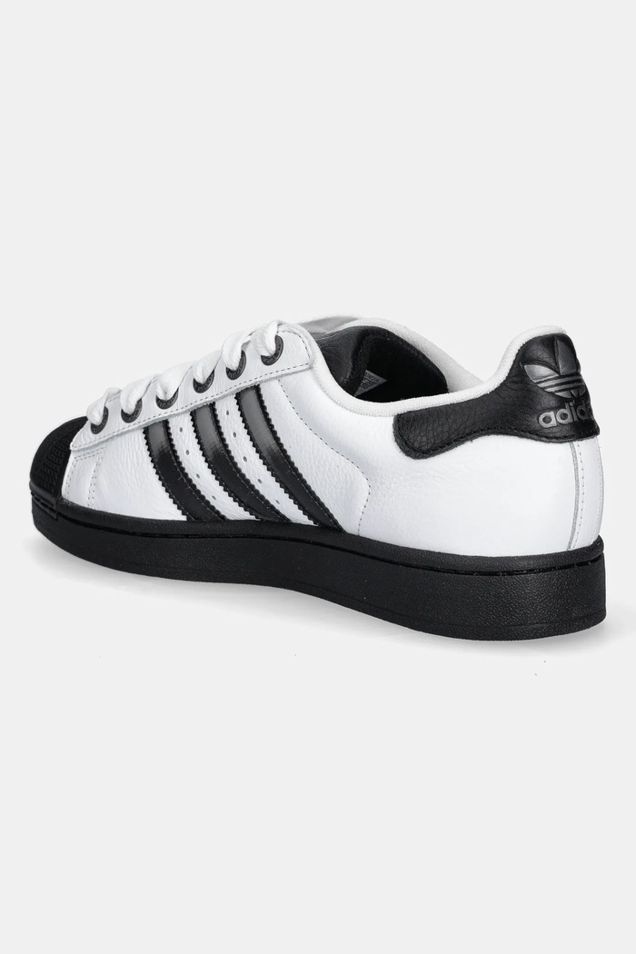 Shoes adidas Originals Leather sneakers Superstar II JQ3208 white