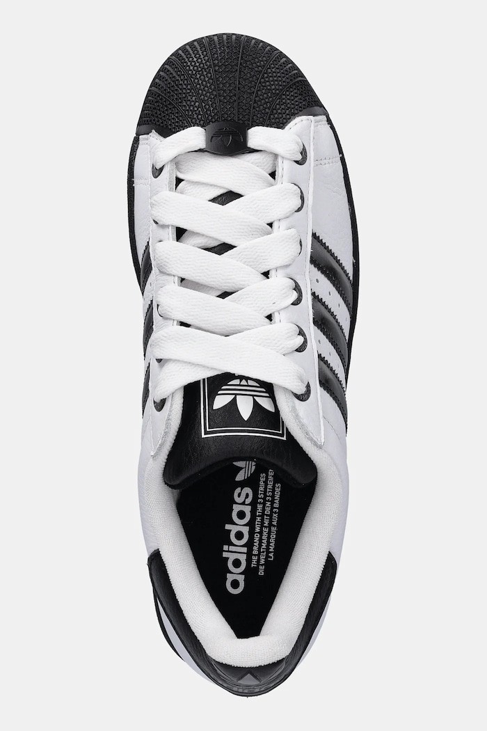 Leather sneakers Superstar II adidas Originals JQ3208 white