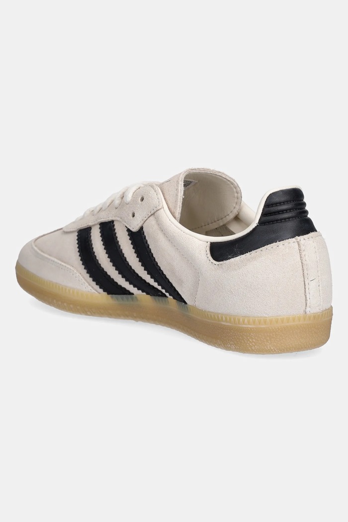 Obuwie adidas Originals sneakersy zamszowe Samba OG JR2014 beżowy