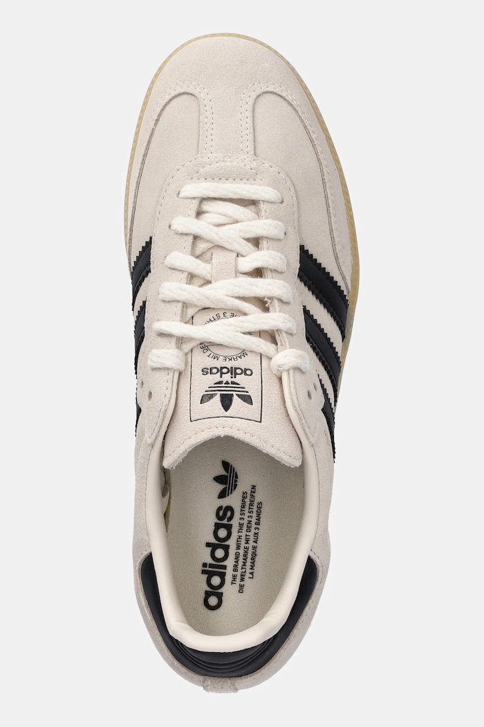 adidas Originals sneakersy zamszowe Samba OG beżowy JR2014