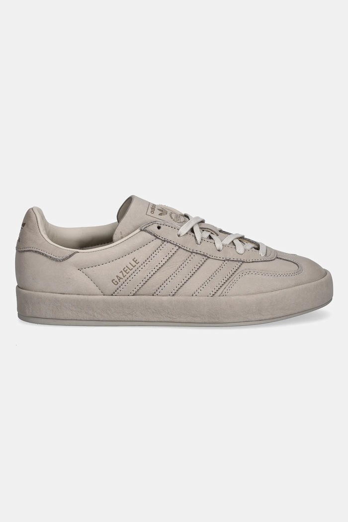 Kožne tenisice adidas Originals Gazelle Indoor Lux JR8833 siva AW25