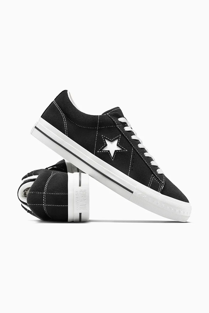 Semišové tenisky Converse One Star 95 černá A14711C