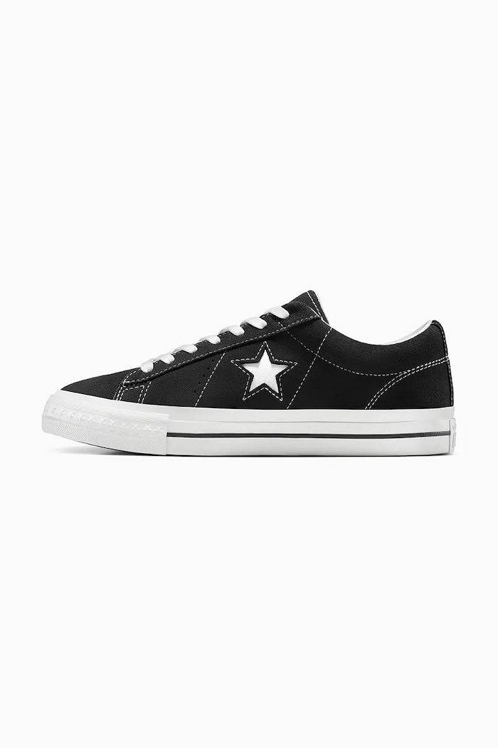 Semišové tenisky Converse One Star 95 A14711C černá