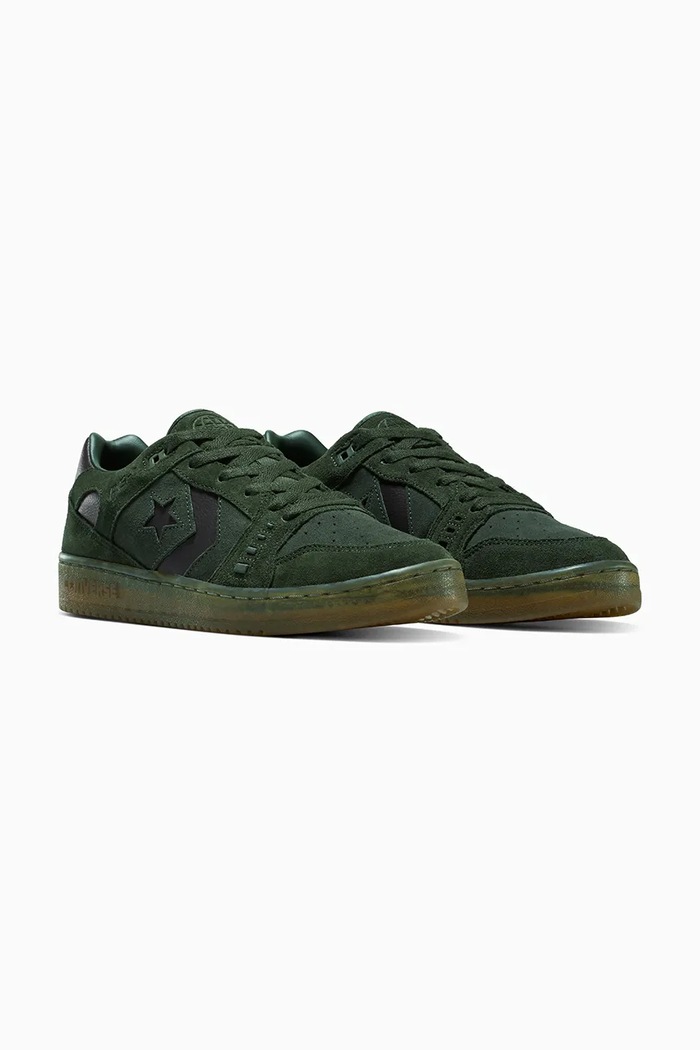 Semišové tenisky Converse Cons As-1 Pro Suede Gum Sole A11921C zelená SS25