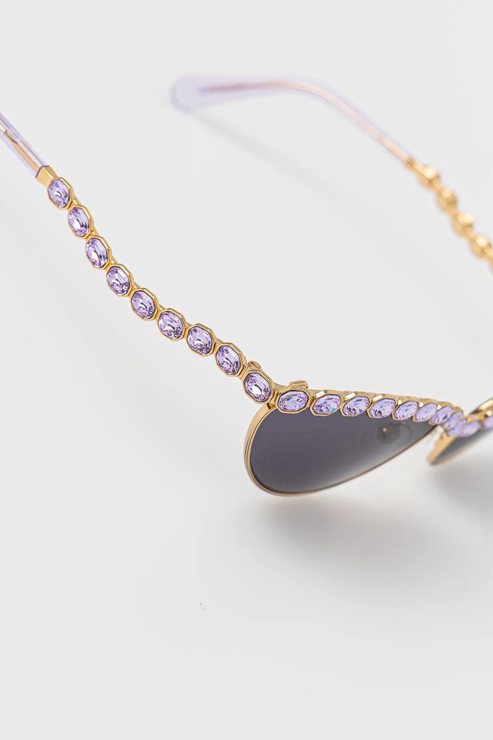 Sončna očala Swarovski MILLENIA 5724513 vijolična