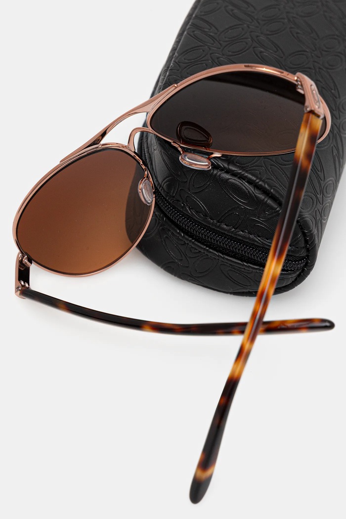 Akcesoria Oakley okulary przeciwsłoneczne OO4079.4659 brązowy