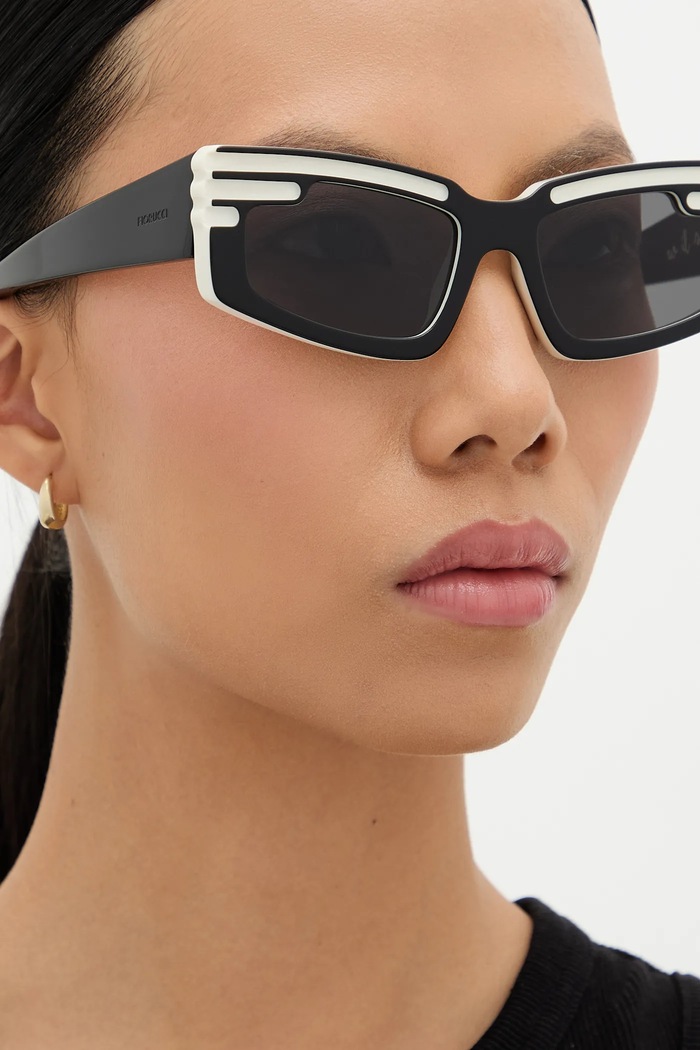 Sluneční brýle Fiorucci Rectangular Wing U01FPASU134AC03BK01