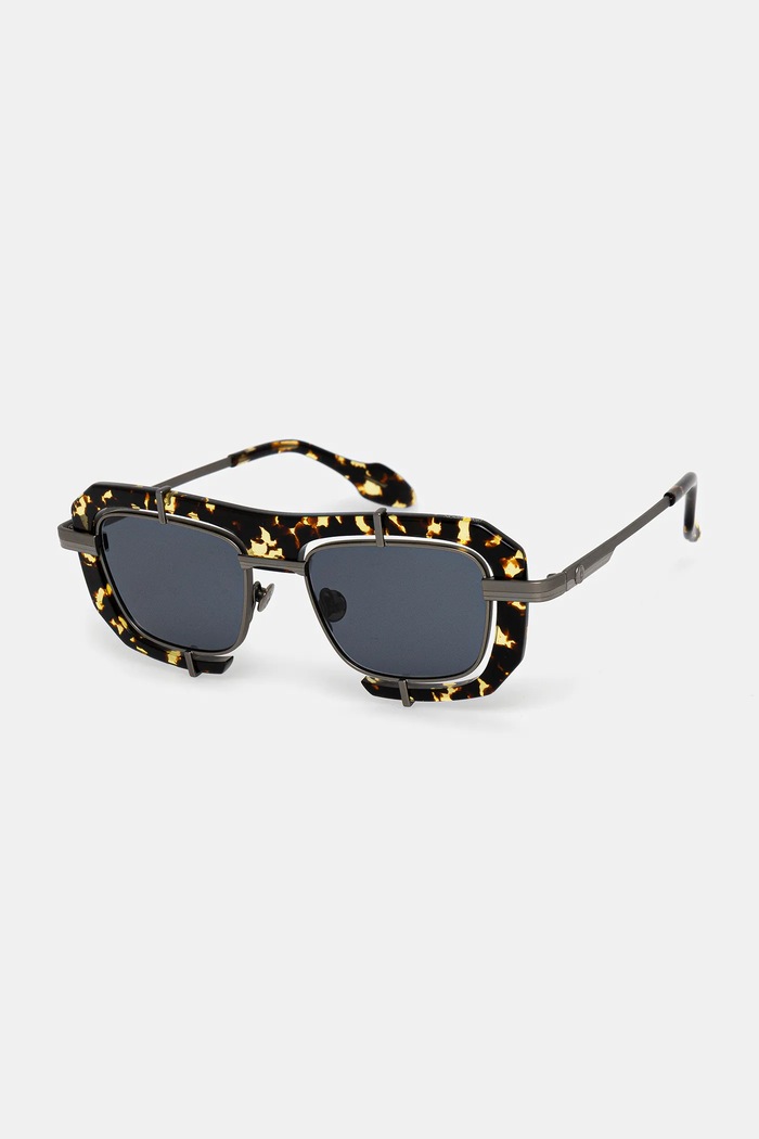 JW Anderson okulary przeciwsłoneczne Jwa03 Geometric EW0009.FA0426.093 brązowy SS25
