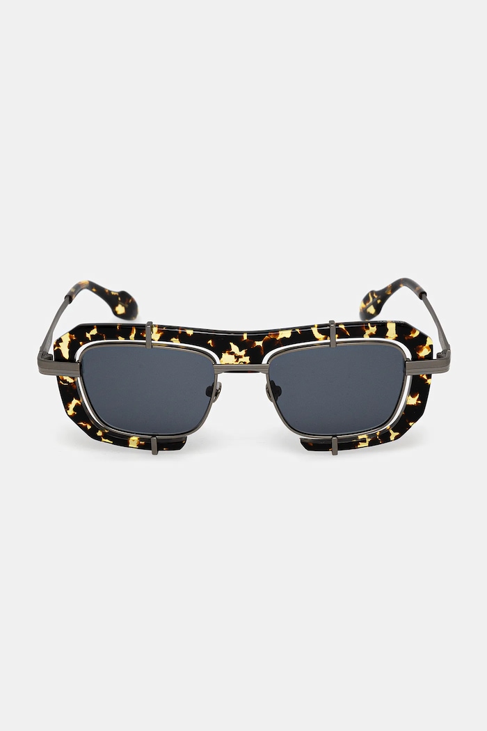 Akcesoria JW Anderson okulary przeciwsłoneczne Jwa03 Geometric EW0009.FA0426.093 brązowy