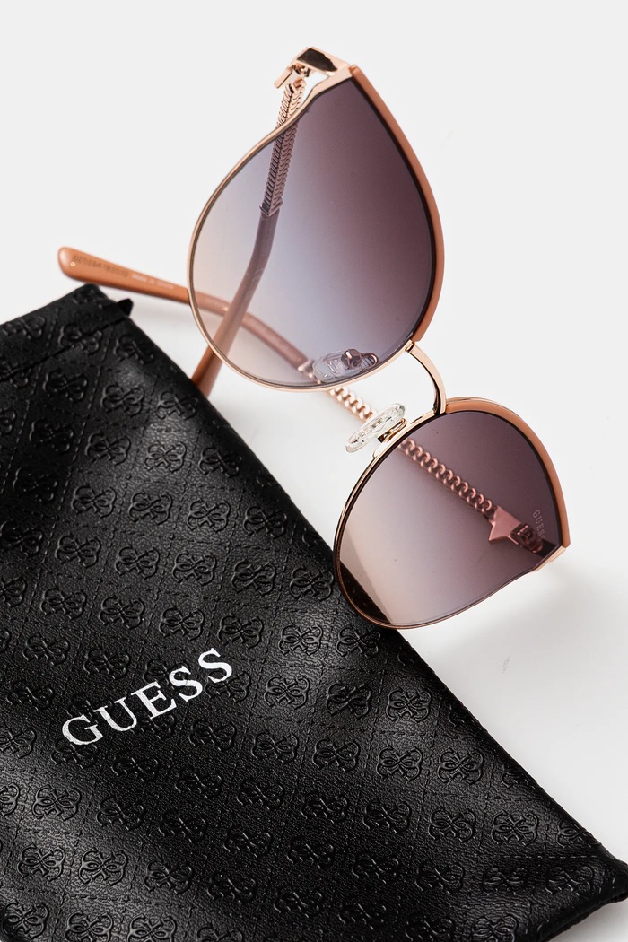 Accesorii Guess ochelari de soare GF6092.28T portocaliu